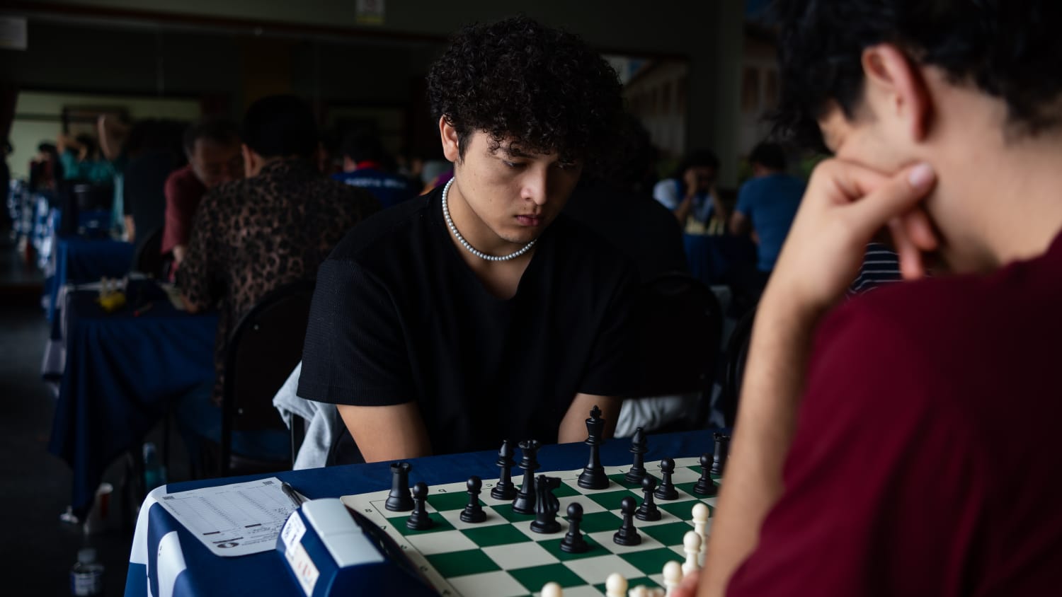 Jeigoth Pastor during a tournament game