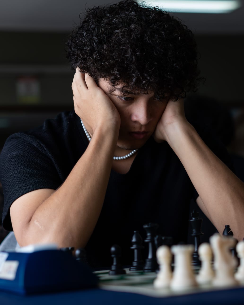 Jeigoth Pastor at a chess championship